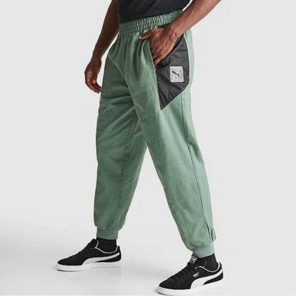 PUMA Porsche Legacy Garage Crew Pants Mens Large